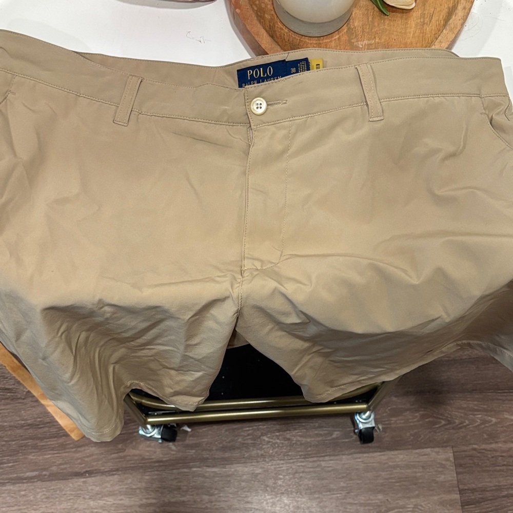 Polo by Ralph Lauren Men's Active Khaki Shorts